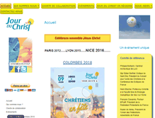 Tablet Screenshot of jourduchrist.fr